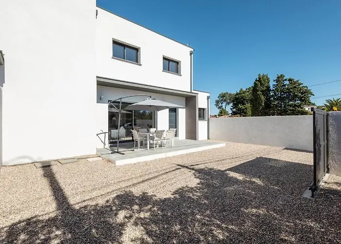 Villa Sun - 600M Plage - Clim - 6 Pers - Cap D\'Agde